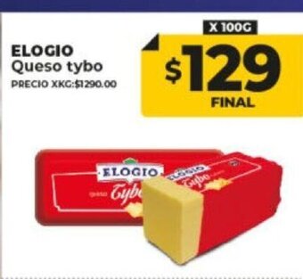 Supermayorista Vital Elogio Queso Tybo oferta