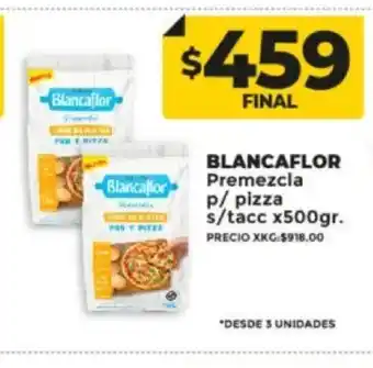 Supermayorista Vital Blancaflor Premezcla p/ Pizza s/ tacc x 500 gr. oferta