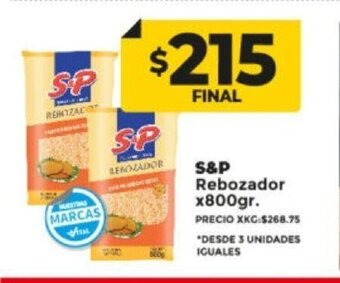 Supermayorista Vital S&P Rebozador x 800gr oferta