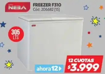 Naldo Lombardi Freezer F310 oferta