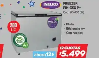 Naldo Lombardi Inelro Freezer FIH 350 P+ oferta