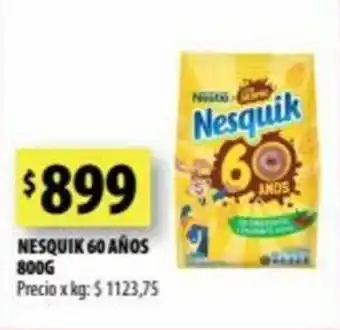 Punto Mayorista Nesquik 60 Años 800g oferta