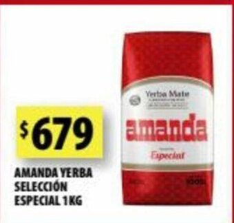 Punto Mayorista Amanda Yerba Selección Especial 1kg oferta