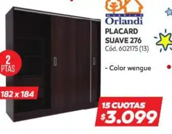 Naldo Lombardi Orlandi Placard Suave 276 oferta