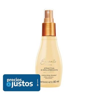 Avon Atractiva y deslumbrante mini body splash | encanto oferta