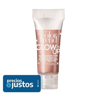 Avon Glow up iluminador para ojos | color trend rosa solar oferta