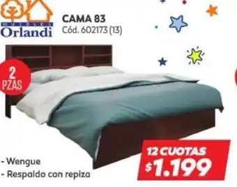 Naldo Lombardi Orlandi Cama 83 oferta