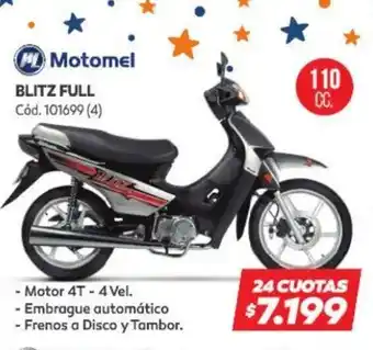 Naldo Lombardi Motomeil Blitz Full oferta