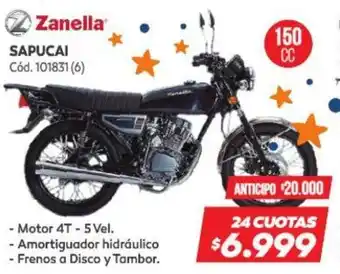 Naldo Lombardi Zanella Sapucai oferta