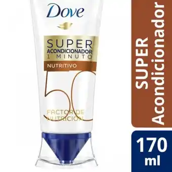 Dove super acondicionador 1 minuto factor nutricion 50 170 ml
