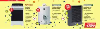 Naldo Lombardi Patrick Cocina CP6855B, Termotanque 0050GVN Pie, Calefactor Único 20/40 oferta