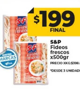 S&p fideos frescos