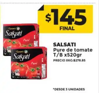 Supermayorista Vital Salsati pure de tomate oferta