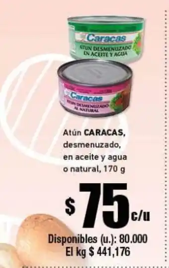 Cooperativa Obrera Caracas Atún 170g oferta