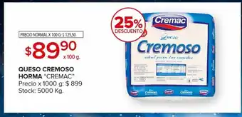 Carrefour Maxi Queso cremoso cremac oferta