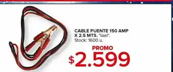 Carrefour Maxi Cable puente 150 amp oferta