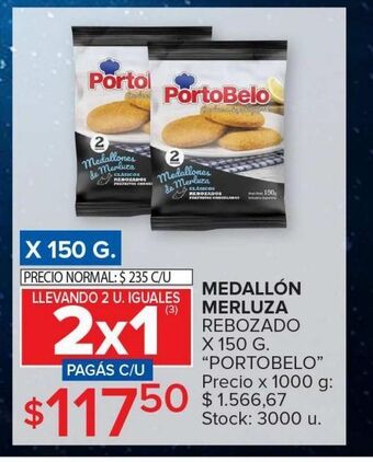 Carrefour Maxi Medallon merluza oferta