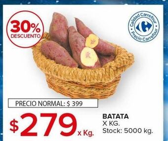 Carrefour Maxi Batata x kg oferta