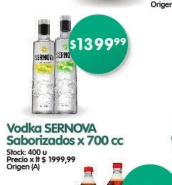 Supermercados Buenos Días Vodka Sernova Saborizados x 700cc oferta