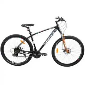 Megatone Bicicleta mountain bike lamborghini rodado 29 21 vel gris oferta