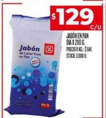 Supermercados DIA Jabón en pan dia oferta