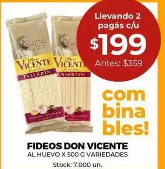 Fideos don vicente