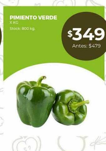 Super MAMI Pimiento verde oferta