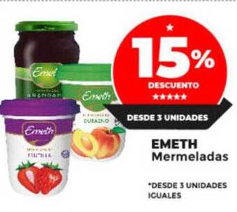 Supermayorista Vital Emeth mermeladas oferta