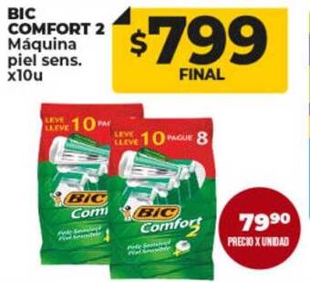 Supermayorista Vital Bic comfort 2 oferta