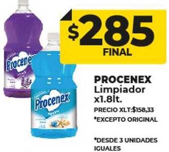Supermayorista Vital Procenex limpiador oferta