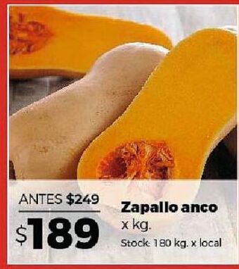 Disco Zapallo anco x kg oferta
