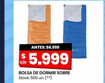 Changomas Bolsa de dormir sobre oferta