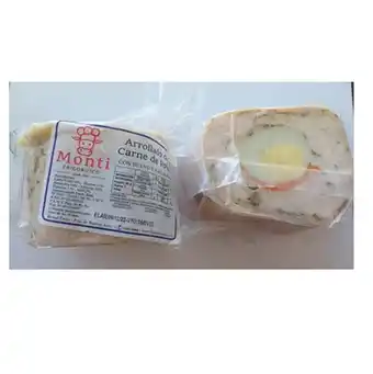 El Abastecedor Monti arrollado de pollo cas.x kg oferta