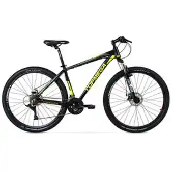 Frávega Bicicleta mountain bike rodado 29” topmega talle l sunshine negro/amarillo oferta