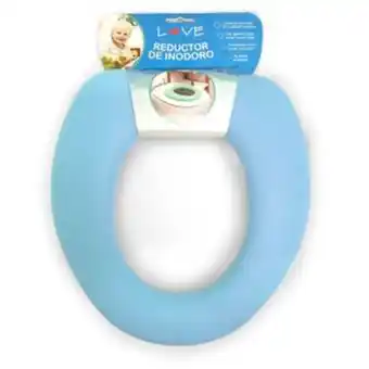 Frávega Adaptador reductor de inodoro educador infantil love 567 celeste oferta