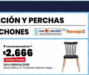 Changomas Silla granja 51x81 oferta
