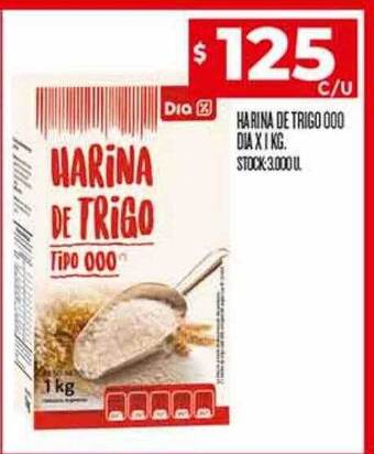Supermercados DIA Harina de trigo 000 dia oferta