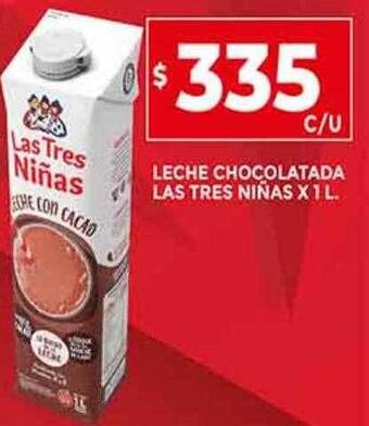Supermercados DIA Leche chocolatada las tres niñas oferta