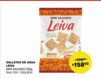 Atomo Conviene Galletas de agua leiva oferta