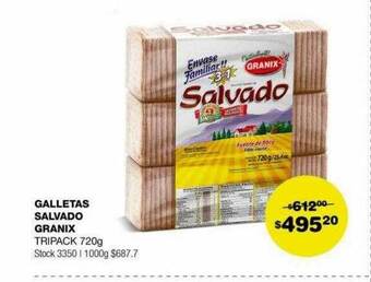 Atomo Conviene Galletas salvado granix oferta
