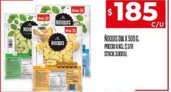 Supermercados DIA Ñoquis dia oferta