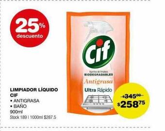 Atomo Conviene Limpiador líquido cif oferta