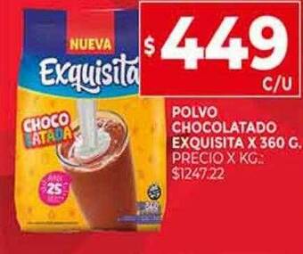 Supermercados DIA Polvo chocolatado exquisita oferta