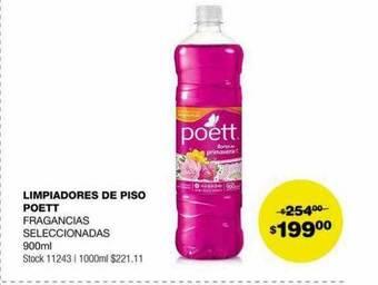 Atomo Conviene Limpiador de piso poett oferta
