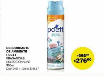 Atomo Conviene Desodorante de ambiente poett oferta