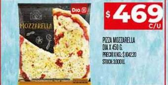 Supermercados DIA Pizza mozzarella dia oferta