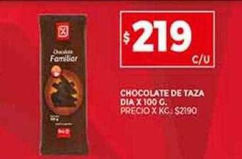 Supermercados DIA Chocolate de taza dia oferta
