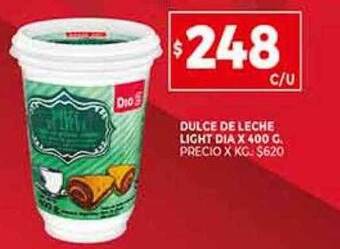 Supermercados DIA Dulce de leche light dia oferta