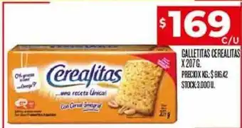 Supermercados DIA Galletitas cerealitas oferta