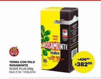 Atomo Conviene Yerba con palo rosamonte oferta